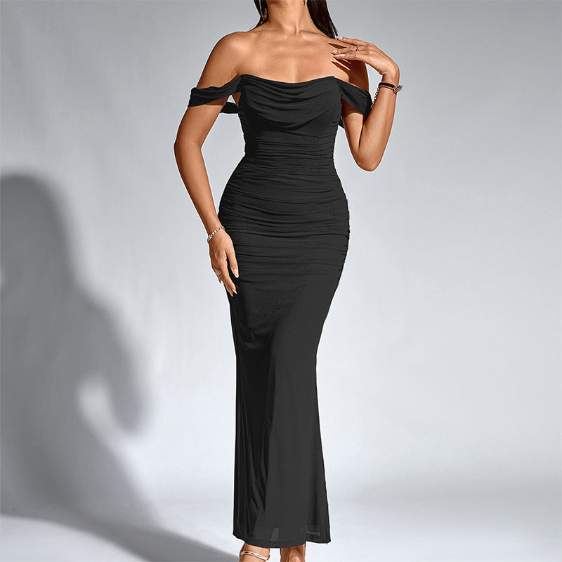 Classic elegant statement evening dress for women | Eunoia -2
