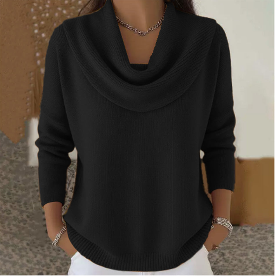 Classic soft relaxed jumper for women | Aveline -3