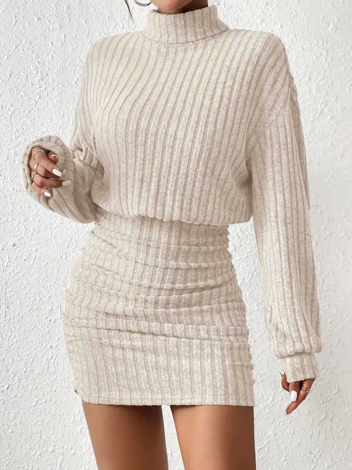 Classic elegant relaxed dress for women | Poppy -4