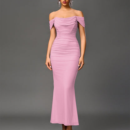 Classic elegant statement evening dress for women | Eunoia -10