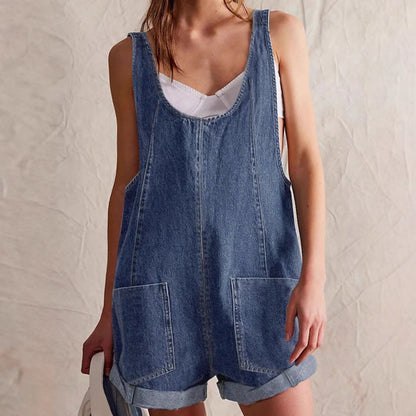 Feminine flowy relaxed jumpsuit for women | Petra -5