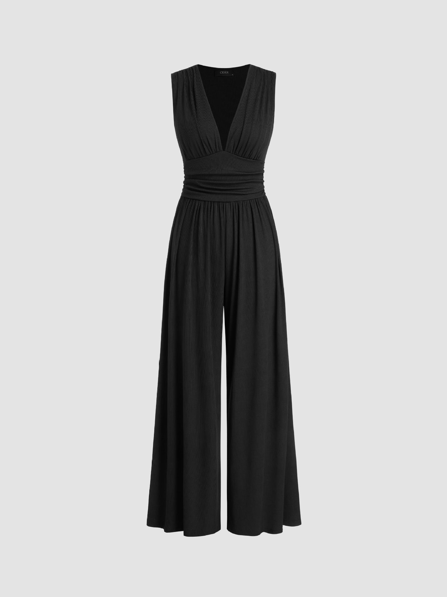 Classic feminine flowy jumpsuit for women | Charity -2
