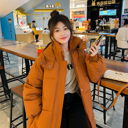 Warm lightweight insulated puffer jacket for women | Lemi -6