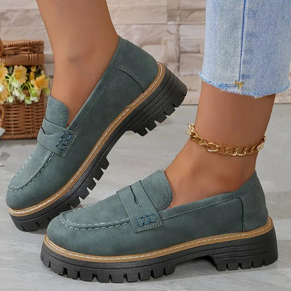 Classic elegant slip-on loafers for women | Fana -1