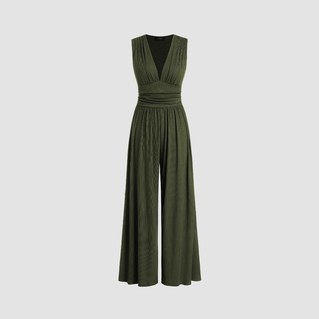 Classic elegant feminine jumpsuit for women | Marlowe -3