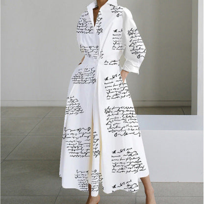 Classic elegant relaxed maxi dress for women | Sofer -6