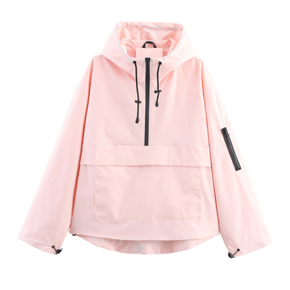 Lightweight everyday relaxed jacket for women | FHALOM -5