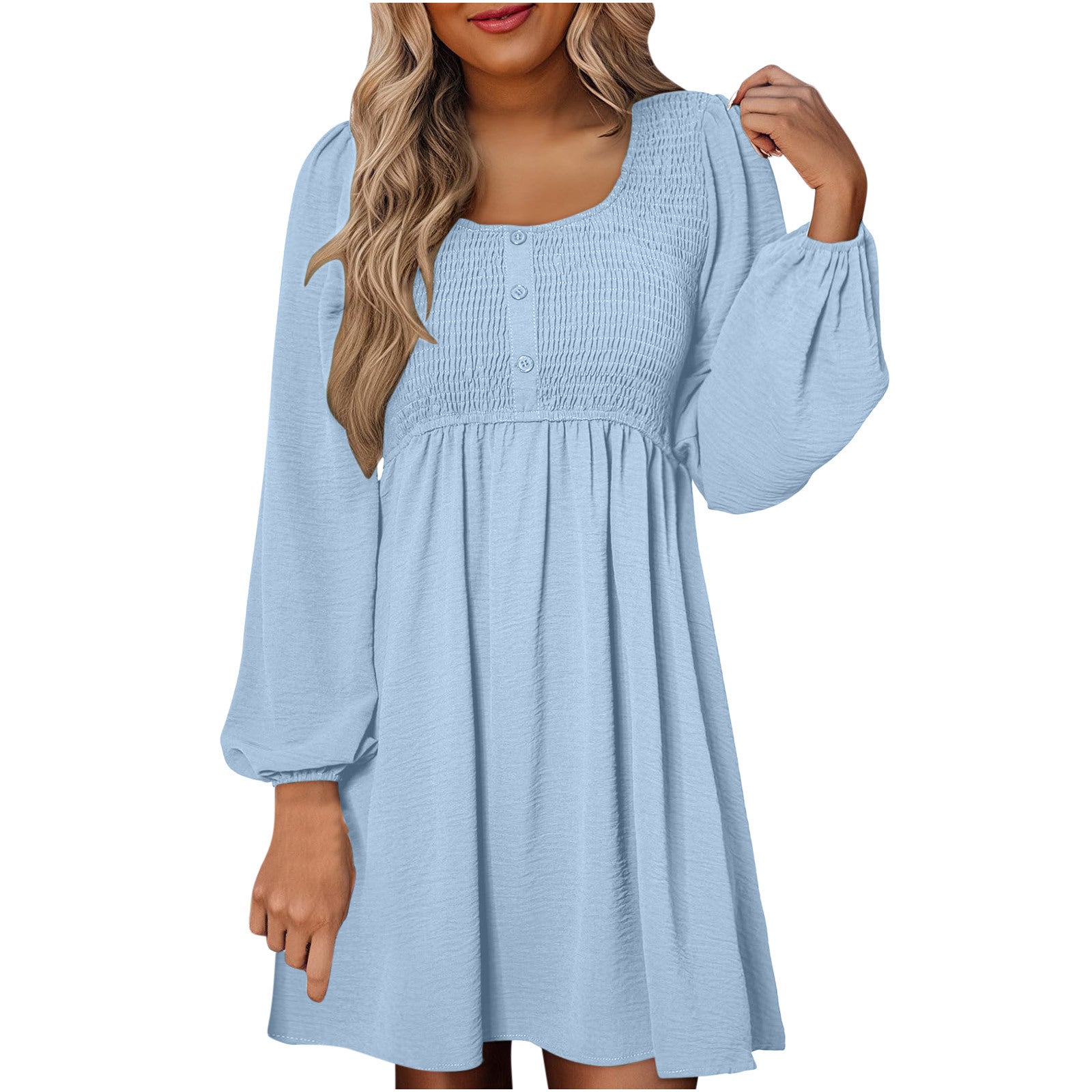 Classic everyday relaxed dress for women | Harper -2