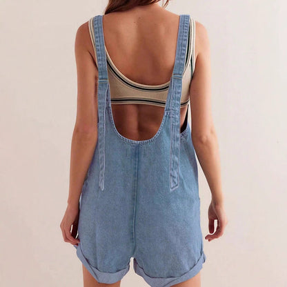 Feminine flowy relaxed jumpsuit for women | Petra -3