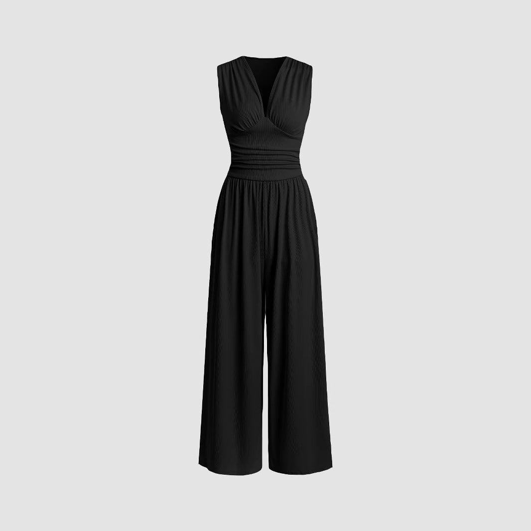 Classic elegant feminine jumpsuit for women | Marlowe -2