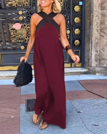 Elegant flowy everyday dress for women | Miranda -9