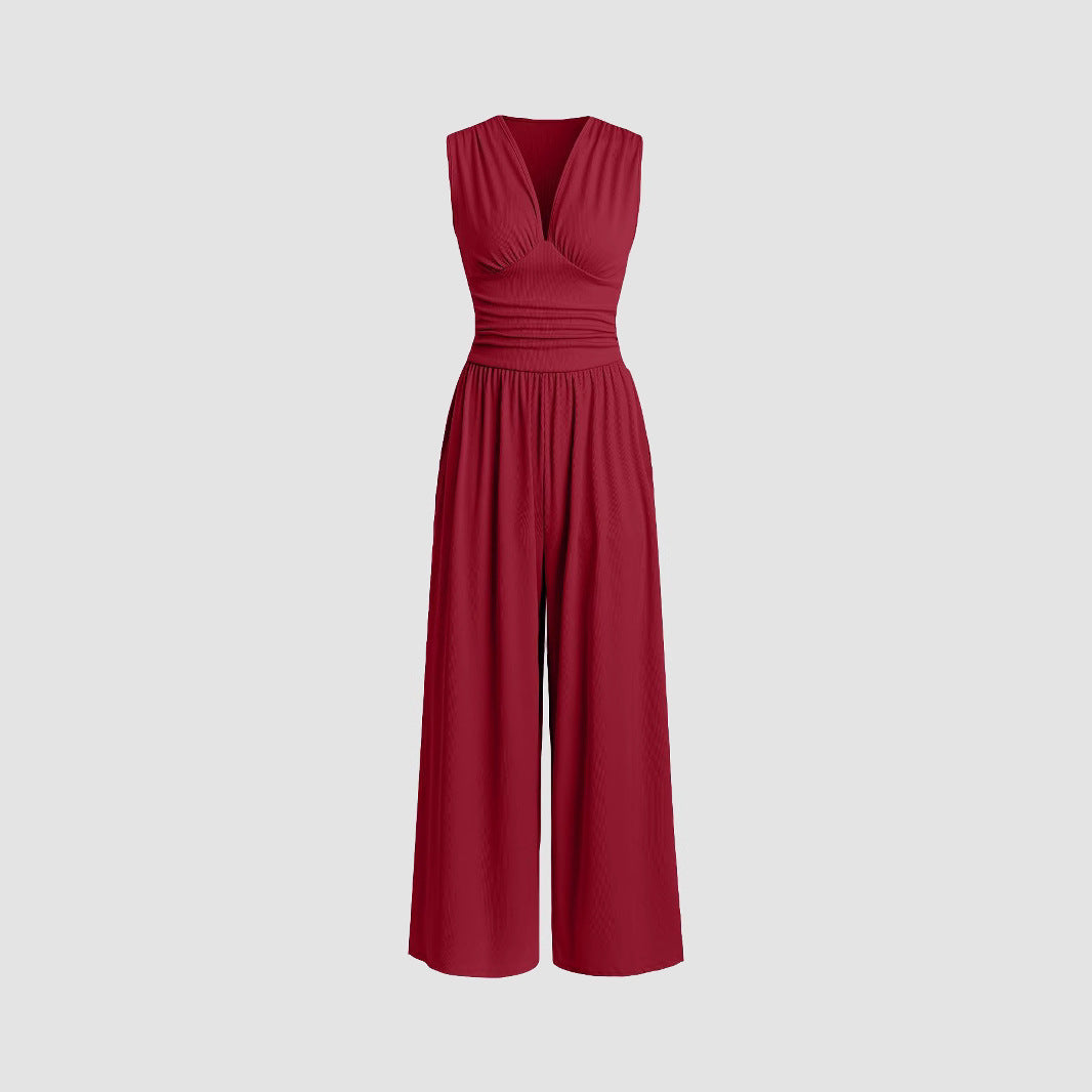 Classic elegant feminine jumpsuit for women | Marlowe -1