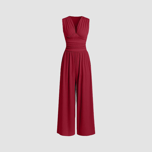 Classic elegant feminine jumpsuit for women | Marlowe -1