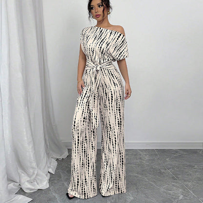 Classic elegant feminine jumpsuit for women | Kendi -1