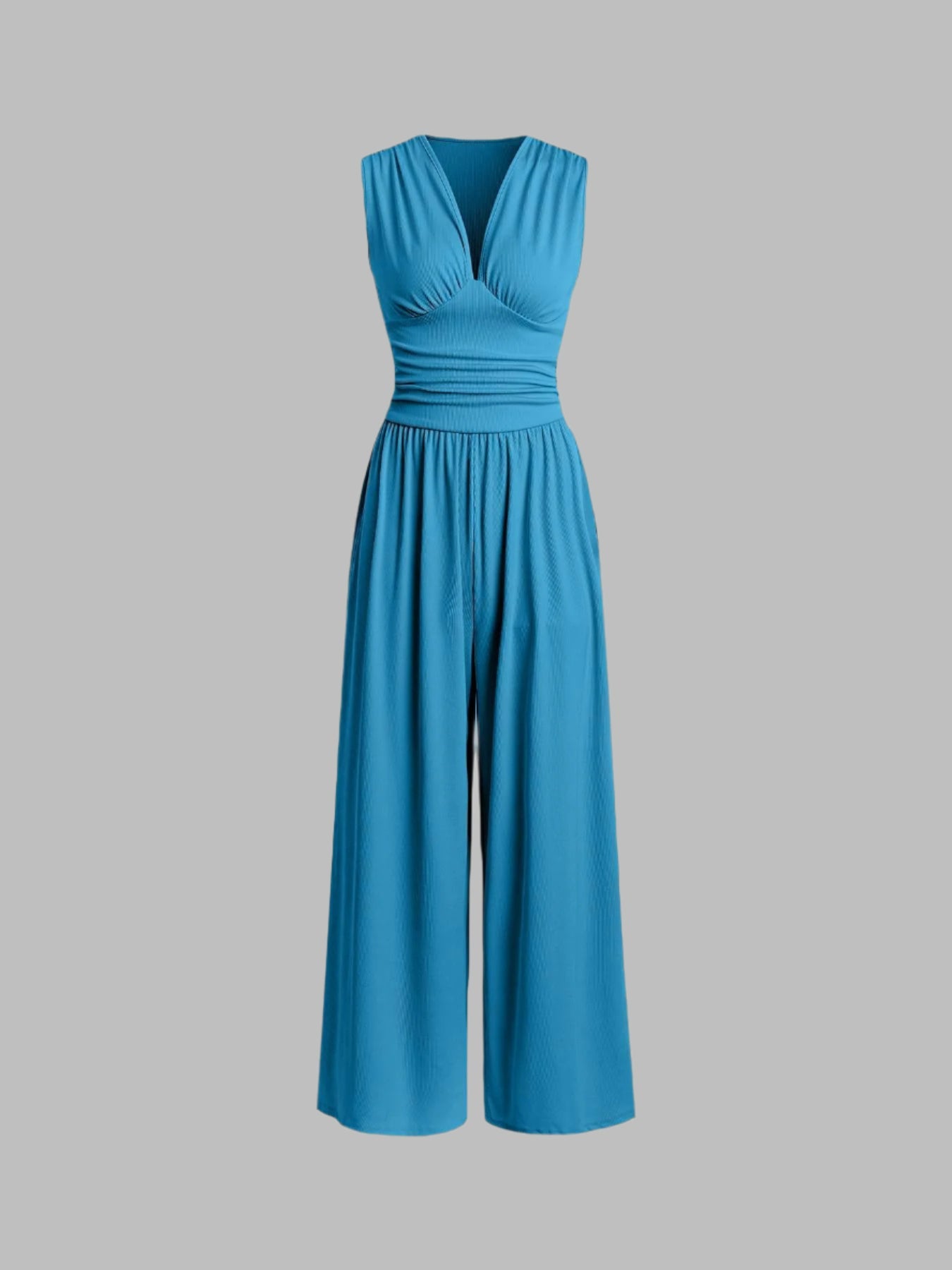 Elegant flowy relaxed jumpsuit for women | Mutya -7