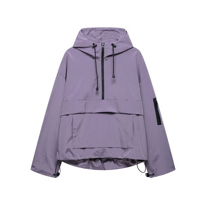 Lightweight everyday relaxed jacket for women | FHALOM -2