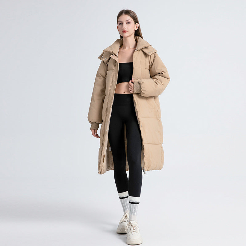 Warm lightweight insulated puffer jacket for women | Gigaty -6