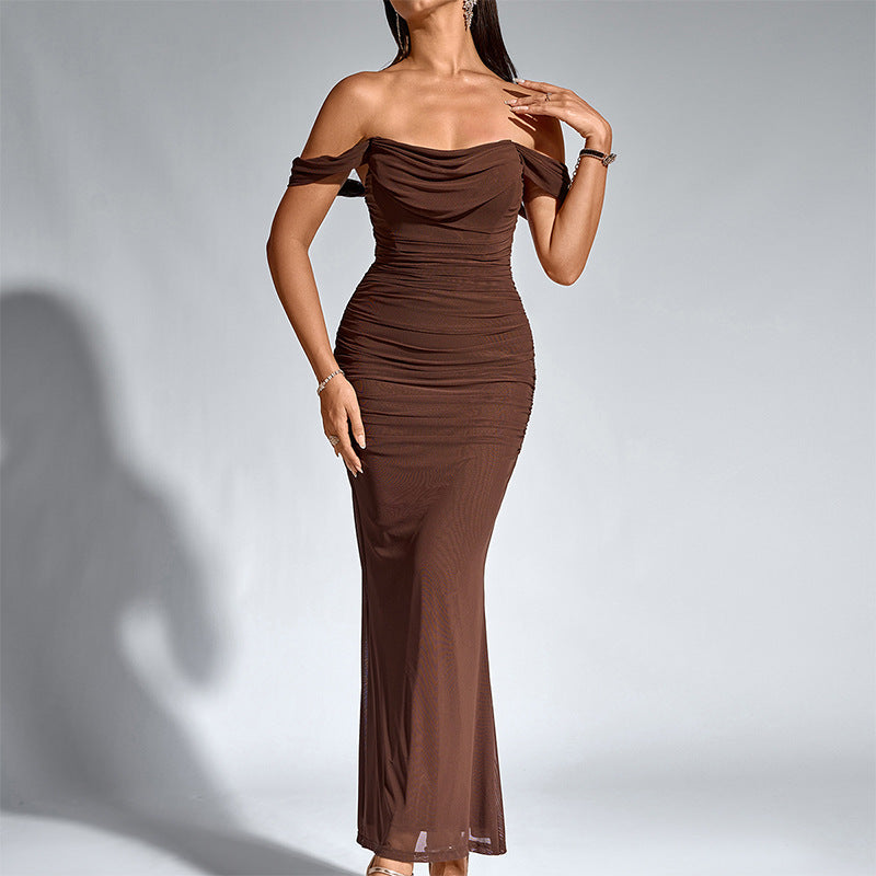 Classic elegant statement evening dress for women | Eunoia -21