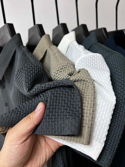 Classic everyday casual shirt for men -8