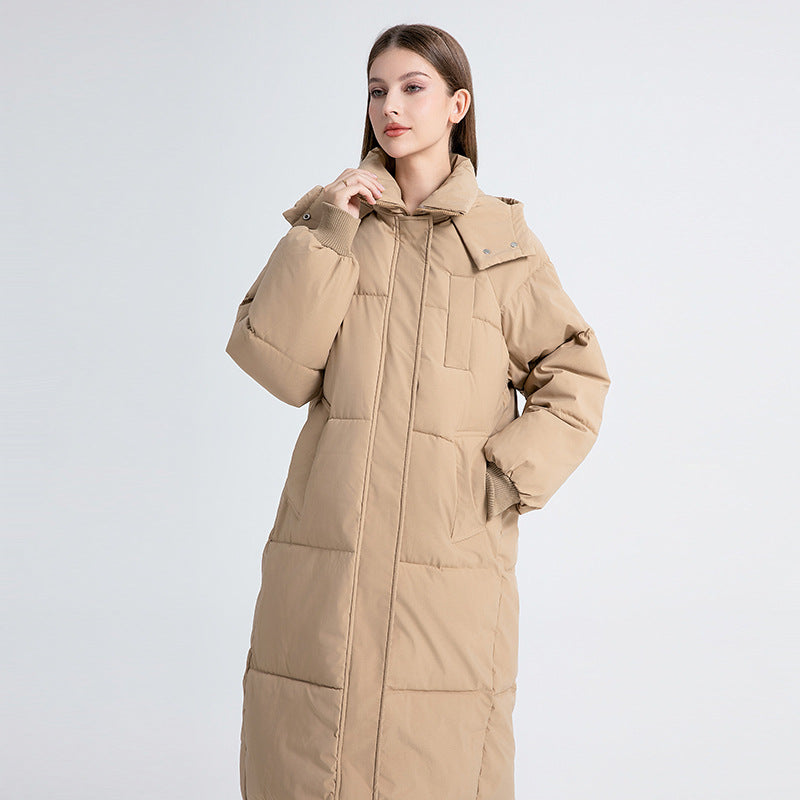 Warm lightweight insulated puffer jacket for women | Gigaty -3