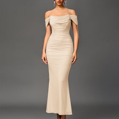 Classic elegant statement evening dress for women | Eunoia -20