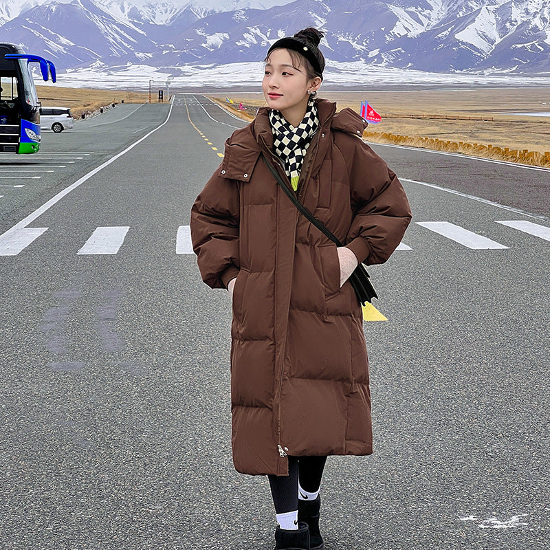 Warm lightweight insulated puffer jacket for women | Lemi -5