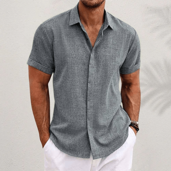 Classic everyday casual shirt for men | Aiden -3