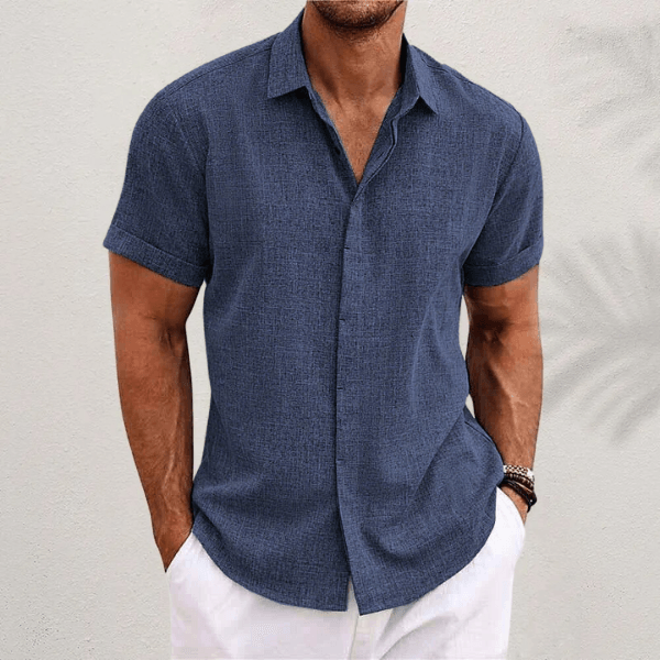 Classic everyday casual shirt for men | Aiden -4