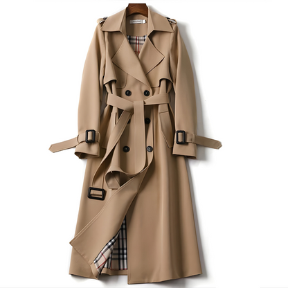 Classic refined everyday trench coat for women -2