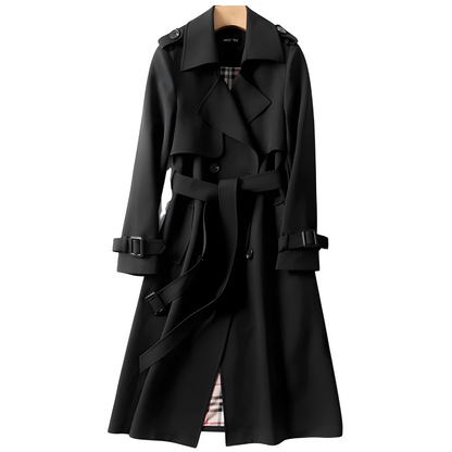 Classic refined everyday trench coat for women -8
