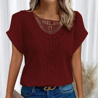 Refined everyday relaxed top for women | Simone -7