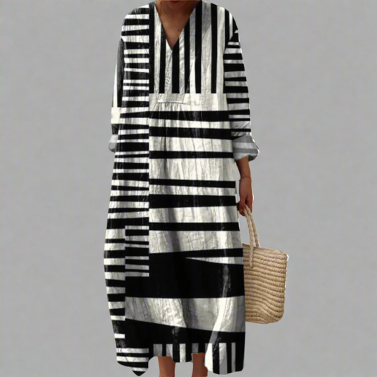 Classic elegant flowy dress for women | Ashlyn -1