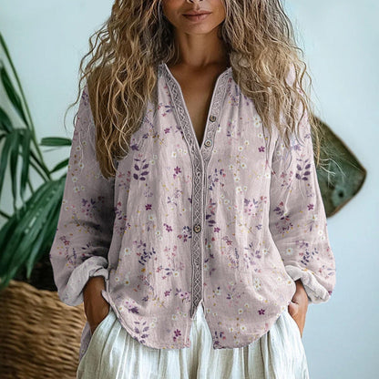 Classic elegant feminine blouse for women | Ambre -2