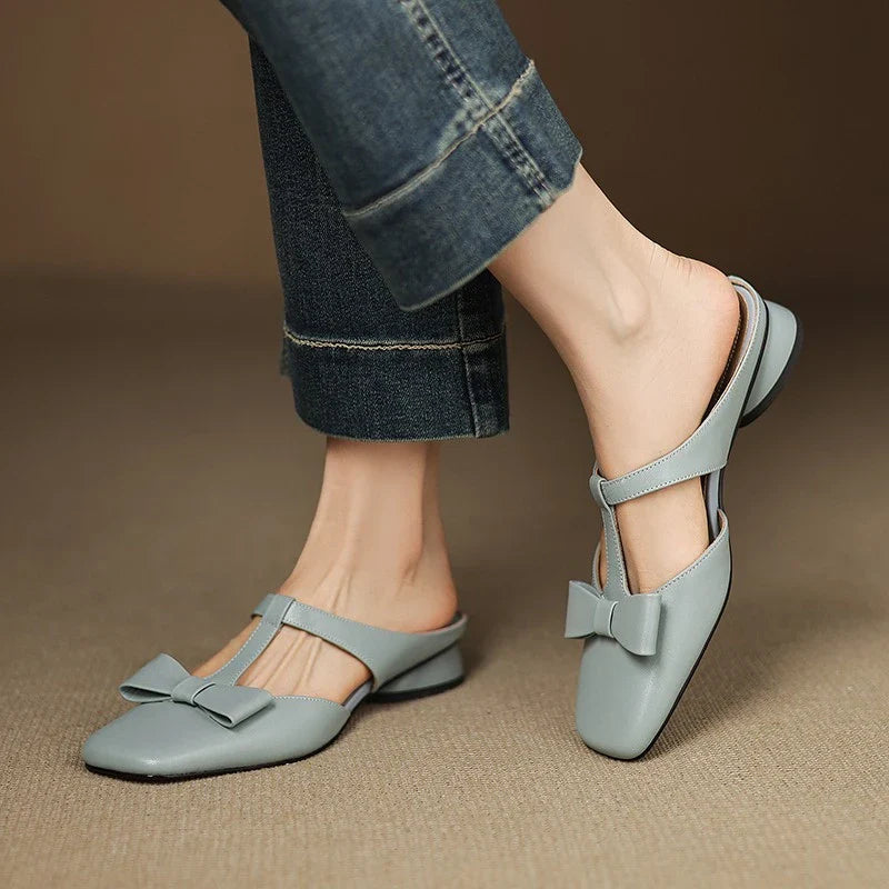 Classic elegant smart loafers for women | Alvera -4