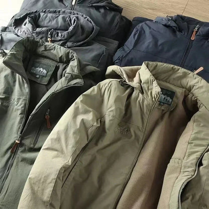 Classic warm insulated coat for men | Northfield -9