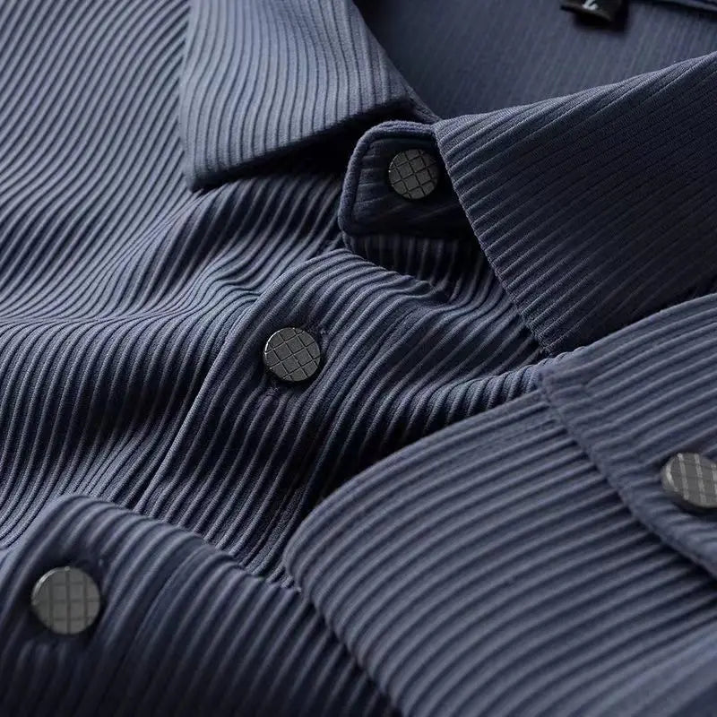 Classic smart casual shirt for men | Vernezza -5