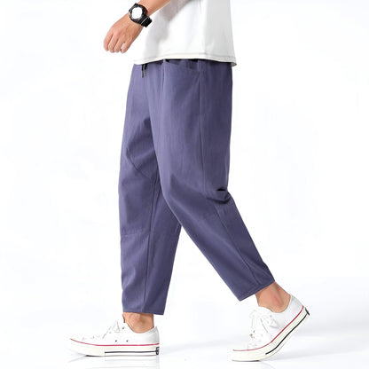 Classic tailored relaxed trousers for men | Urban -1