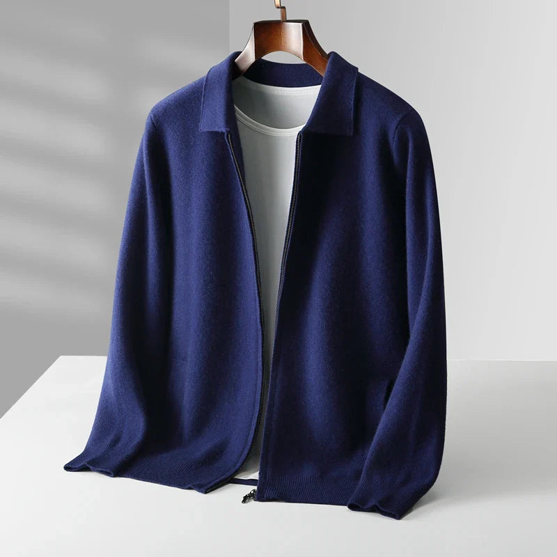 Cosy relaxed knit cardigan for men | Roma -7