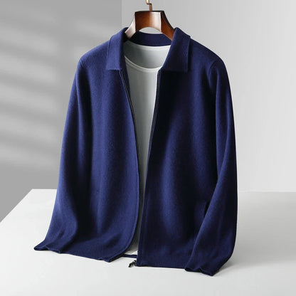 Cosy relaxed knit cardigan for men | Roma -7