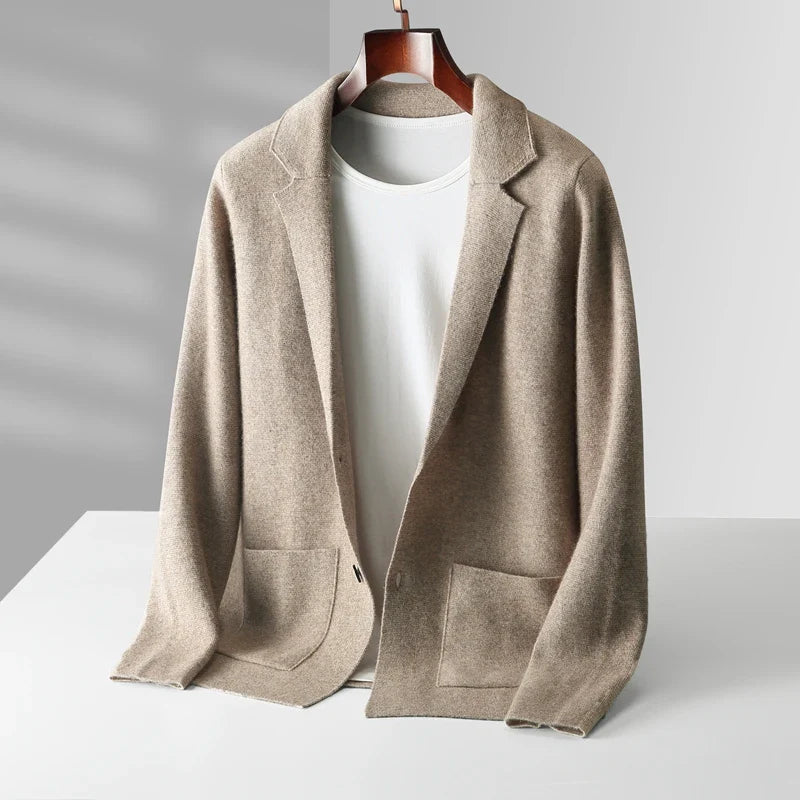 Classic soft relaxed cardigan for men | Napoli -2