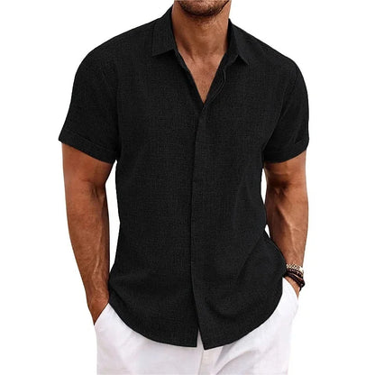 Classic smart casual shirt for men | Luca -4