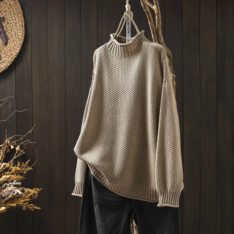 Classic soft knit jumper for women | Amara -6
