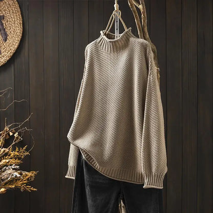 Classic soft knit jumper for women | Amara -6
