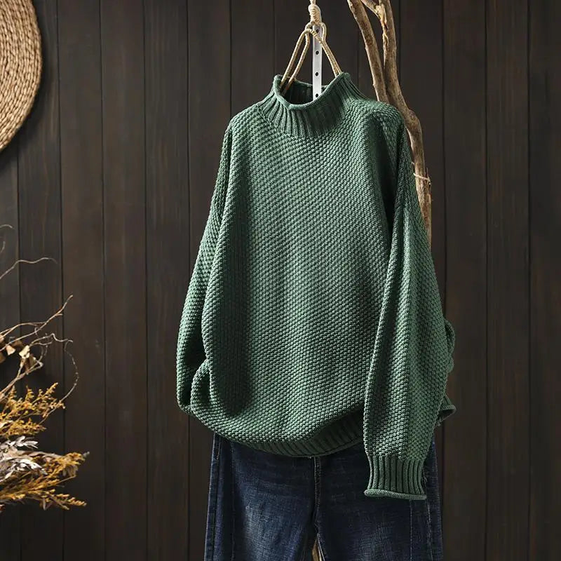 Classic soft knit jumper for women | Amara -8