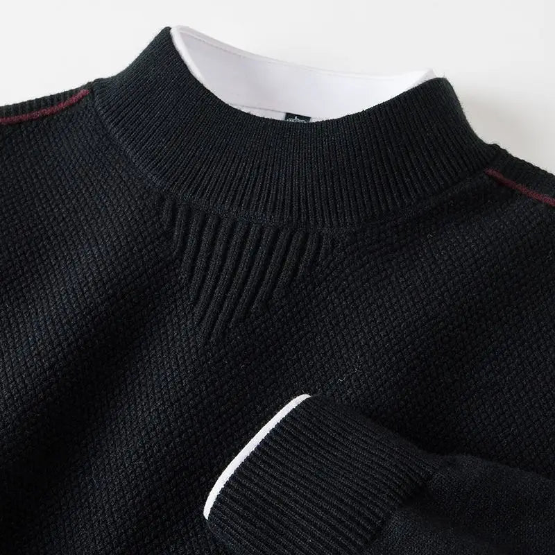 Classic soft relaxed jumper for men | Marven -3