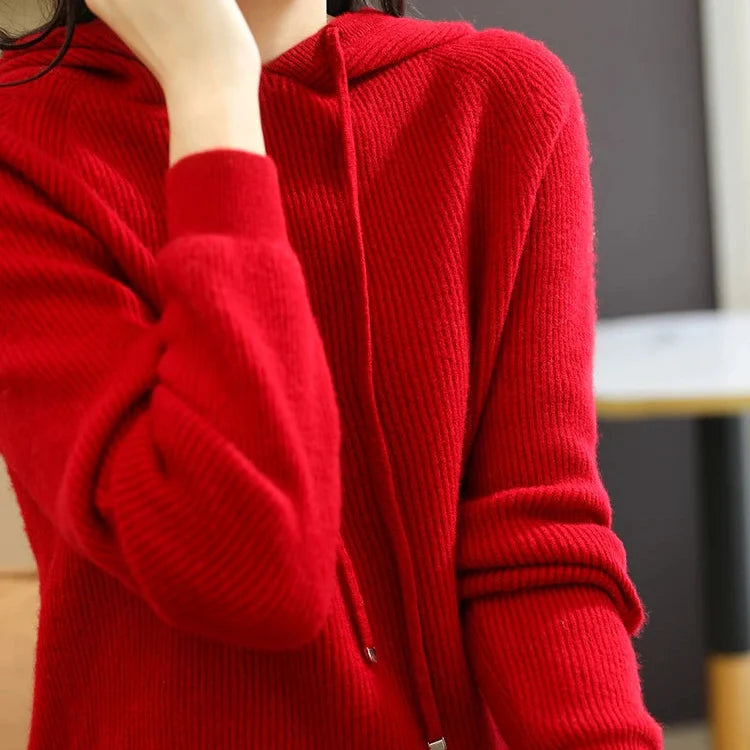 Soft everyday relaxed hoodie for women | Elara -6