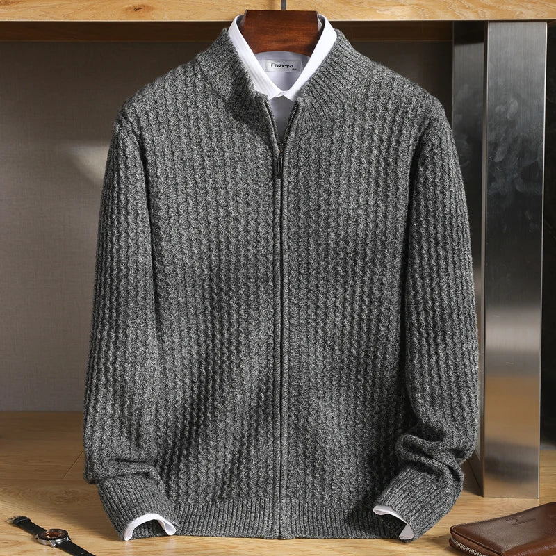 Cosy relaxed knit jumper for men | Fairmont -6