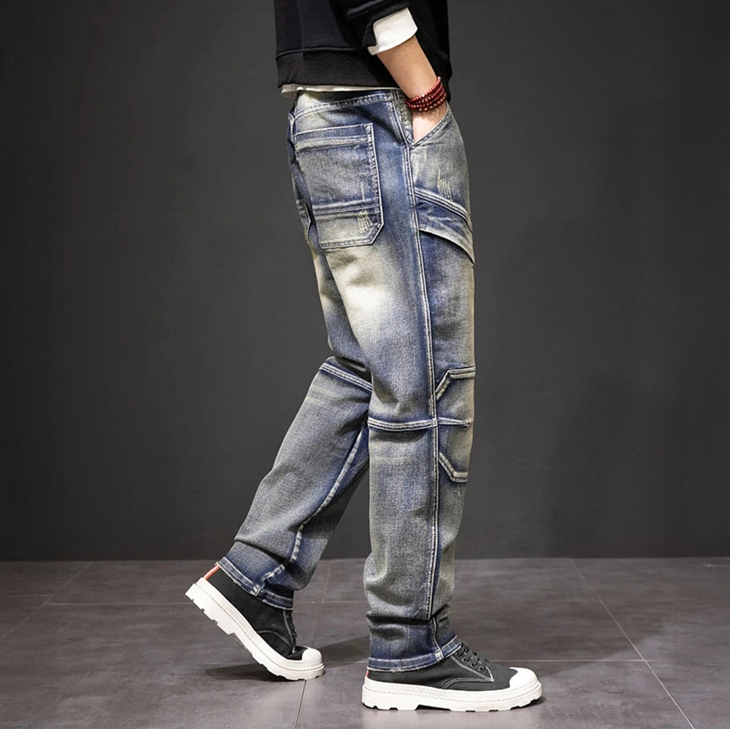 Classic tailored relaxed trousers for men | Rocco -4