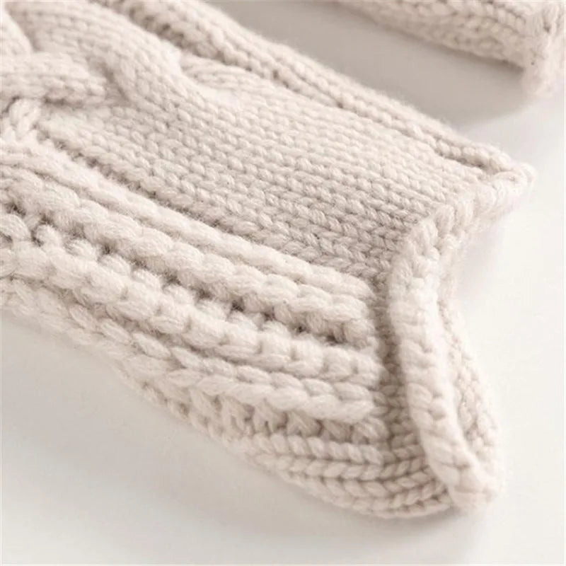 Soft relaxed knit jumper for women | Alora -7