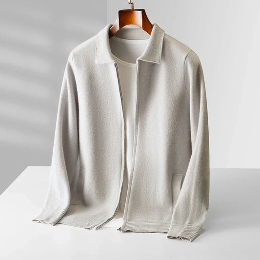 Cosy relaxed knit cardigan for men | Roma -1